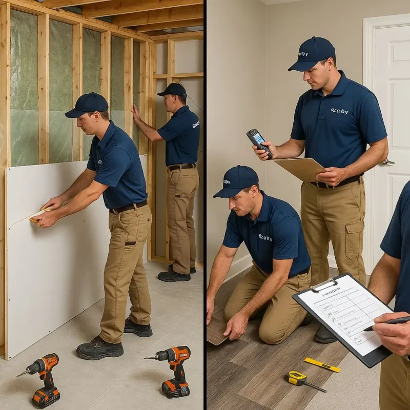 Repairs and Reconstruction process in Kosciusko County, IN